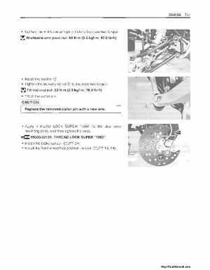 2006-2009 Suzuki LT-R450 Service Manual, Page 269