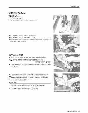 2006-2009 Suzuki LT-R450 Service Manual, Page 299