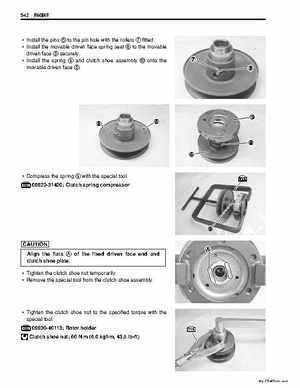 2006-2009 Suzuki LT-Z50 QuadSport ATV Factory Service Manual, Page 81