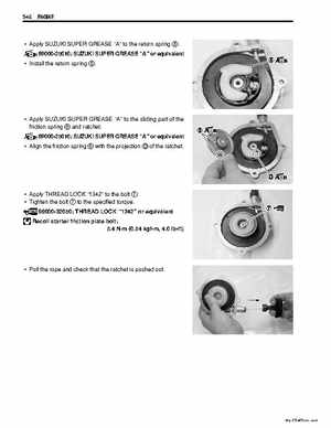 2006-2009 Suzuki LT-Z50 QuadSport ATV Factory Service Manual, Page 85