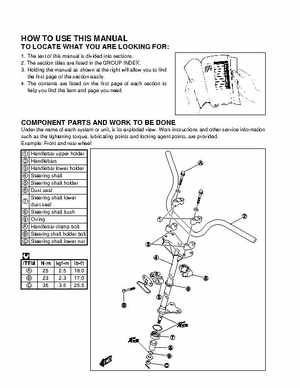 2007-2009 Suzuki LTZ90 factory service manual, Page 3