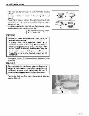 2007-2009 Suzuki LTZ90 factory service manual, Page 17