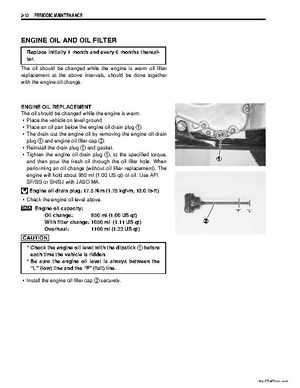 2007-2009 Suzuki LTZ90 factory service manual, Page 23