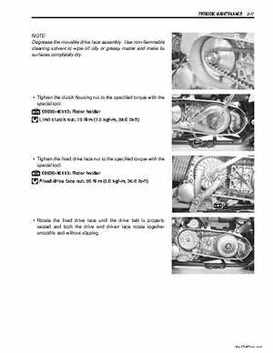 2007-2009 Suzuki LTZ90 factory service manual, Page 30