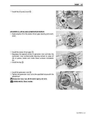 2007-2009 Suzuki LTZ90 factory service manual, Page 111