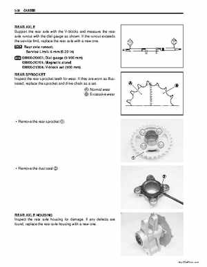 2007-2009 Suzuki LTZ90 factory service manual, Page 173