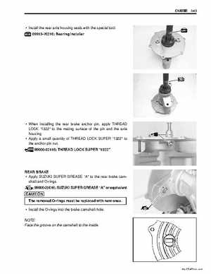 2007-2009 Suzuki LTZ90 factory service manual, Page 178