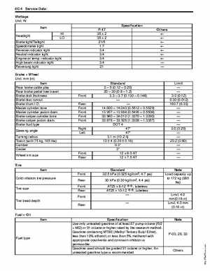2008 Suzuki LT-A400/F, LT-F400/F ATV Service Manual, Page 58