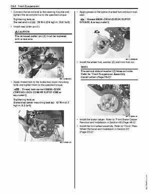 2008 Suzuki LT-A400/F, LT-F400/F ATV Service Manual, Page 242