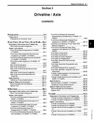 2008 Suzuki LT-A400/F, LT-F400/F ATV Service Manual, Page 261