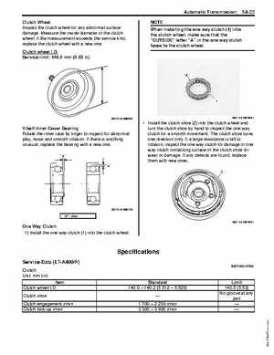 2008 Suzuki LT-A400/F, LT-F400/F ATV Service Manual, Page 423