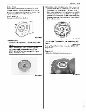 2008 Suzuki LT-A400/F, LT-F400/F ATV Service Manual, Page 447