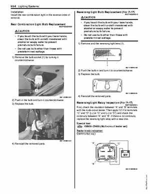 2008 Suzuki LT-A400/F, LT-F400/F ATV Service Manual, Page 484