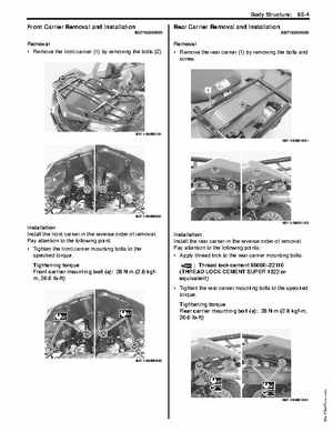 2008 Suzuki LT-A400/F, LT-F400/F ATV Service Manual, Page 499