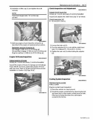 2009 Suzuki 400 LTZ Quad Sport Service Manual, Page 37
