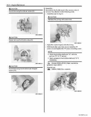 2009 Suzuki 400 LTZ Quad Sport Service Manual, Page 153