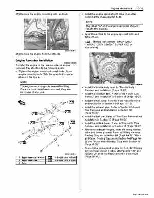 2009 Suzuki 400 LTZ Quad Sport Service Manual, Page 158