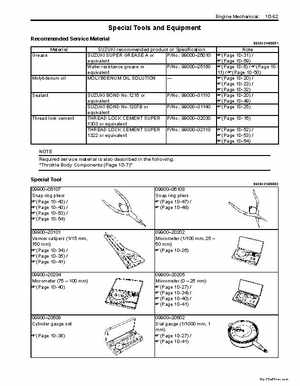 2009 Suzuki 400 LTZ Quad Sport Service Manual, Page 204