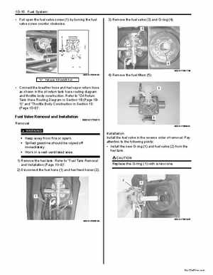 2009 Suzuki 400 LTZ Quad Sport Service Manual, Page 247