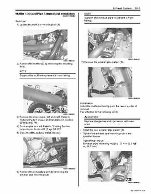 2009 Suzuki 400 LTZ Quad Sport Service Manual, Page 290