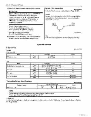2009 Suzuki 400 LTZ Quad Sport Service Manual, Page 334