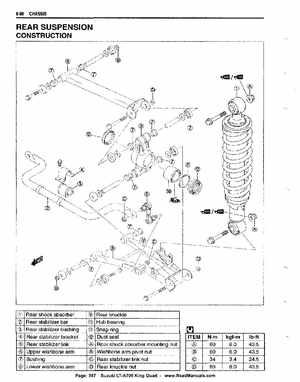 All Years Suzuki LT-A700 King Quad 700 Factory Service Manual, Page 367