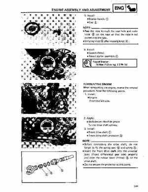 1987-1997 Yamaha Big Bear 350 4x4 service manual, Page 121