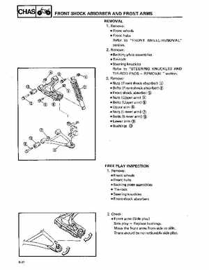 1987-1997 Yamaha Big Bear 350 4x4 service manual, Page 249