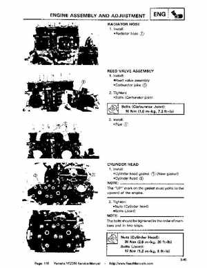 1987-2003 Yamaha YFZ350 Banshee supplementary service manual, Page 145