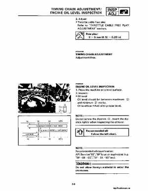 1987-2009 Yamaha ATV YFM350X Warrior Raptor Service Manual, Page 50