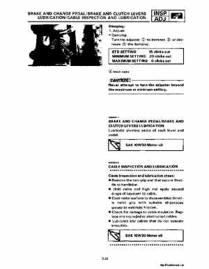 1987-2009 Yamaha ATV YFM350X Warrior Raptor Service Manual, Page 74