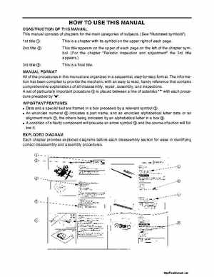 1987-2009 Yamaha ATV YFM350X Warrior Raptor Service Manual, Page 318