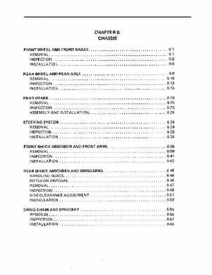 1988-2006 Yamaha ATV YFS200 Blaster service manual PDF download file., Page 10