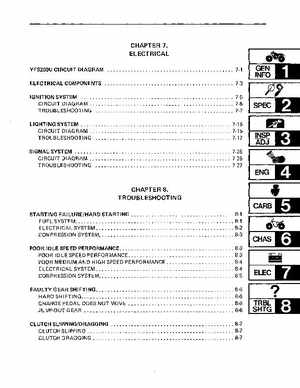 1988-2006 Yamaha ATV YFS200 Blaster service manual PDF download file., Page 11
