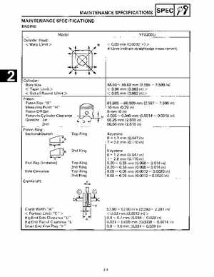 1988-2006 Yamaha ATV YFS200 Blaster service manual PDF download file., Page 22