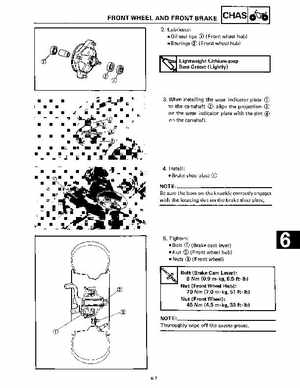 1988-2006 Yamaha ATV YFS200 Blaster service manual PDF download file., Page 141