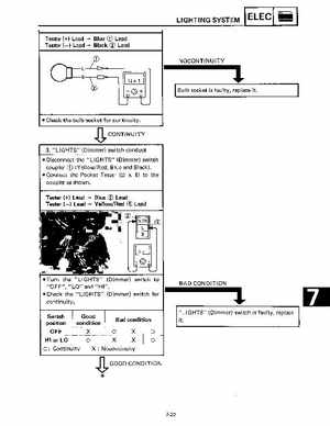 1988-2006 Yamaha ATV YFS200 Blaster service manual PDF download file., Page 217