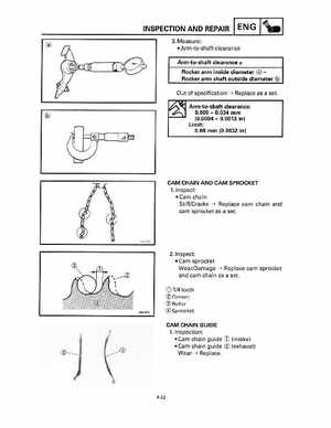 1993 Yamaha YFM80D Badger Supplementary Service Manual, Page 105