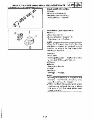 1997 Yamaha YFM600FWAK ATV Service Manual, Page 225
