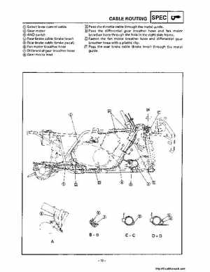 1998-2001 Yamaha YFM600FHM Grizzly Factory Service Manual, Page 20