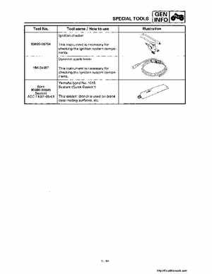 1998-2001 Yamaha YFM600FHM Grizzly Factory Service Manual, Page 59