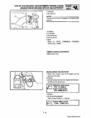 1998-2001 Yamaha YFM600FHM Grizzly Factory Service Manual, Page 101
