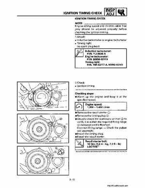 1998-2001 Yamaha YFM600FHM Grizzly Factory Service Manual, Page 106
