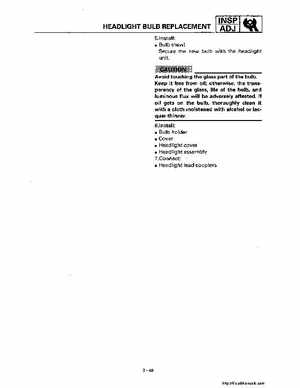 1998-2001 Yamaha YFM600FHM Grizzly Factory Service Manual, Page 139