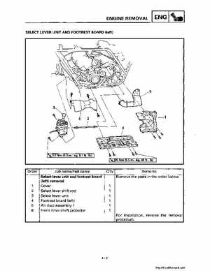 1998-2001 Yamaha YFM600FHM Grizzly Factory Service Manual, Page 141