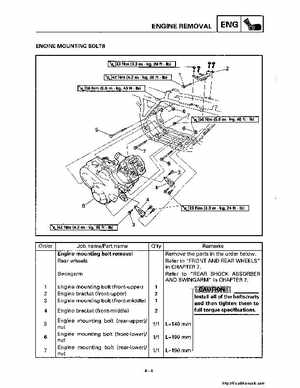 1998-2001 Yamaha YFM600FHM Grizzly Factory Service Manual, Page 143