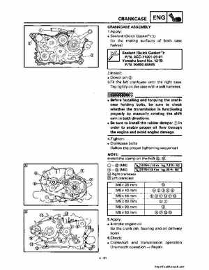 1998-2001 Yamaha YFM600FHM Grizzly Factory Service Manual, Page 200
