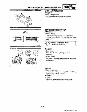 1998-2001 Yamaha YFM600FHM Grizzly Factory Service Manual, Page 203
