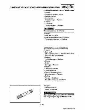 1998-2001 Yamaha YFM600FHM Grizzly Factory Service Manual, Page 240