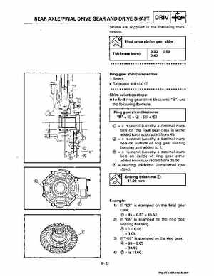 1998-2001 Yamaha YFM600FHM Grizzly Factory Service Manual, Page 252